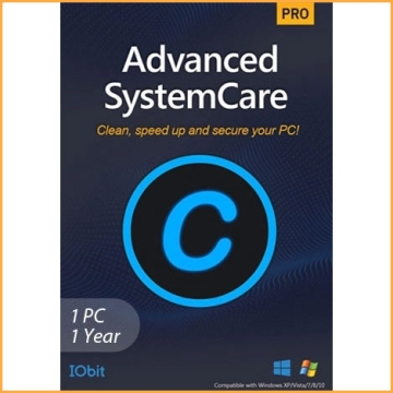 iObit Advanced SystemCare 18 Pro - 1 PC 1 Year