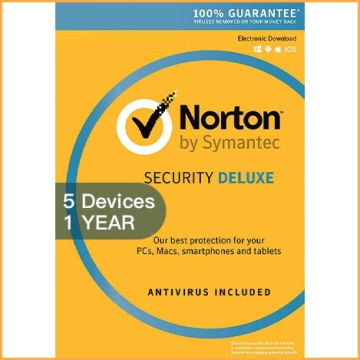 Norton Security Deluxe 3 - 5 Devices - 1 Year [EU]