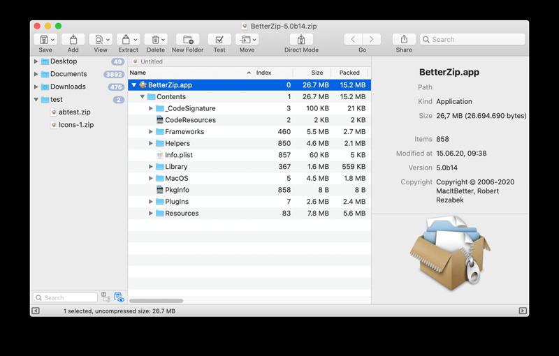 buy BetterZip 5 for Mac